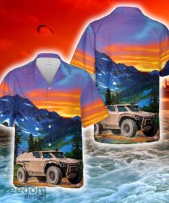 French Army Arquus Scarabee Hawaiian Shirt