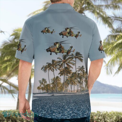 French Army Eurocopter EC 665 Tiger HAD Aloha Hawaiian Shirt Product Photo 2