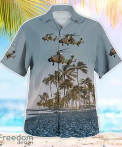 French Army Eurocopter EC 665 Tiger HAD Aloha Hawaiian Shirt Product Photo 3