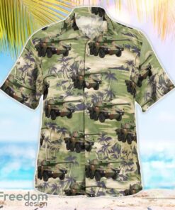 French Army Panhard ERC-90 Sagaie Hawaiian Shirt Summer Beach Shirt Product Photo 2