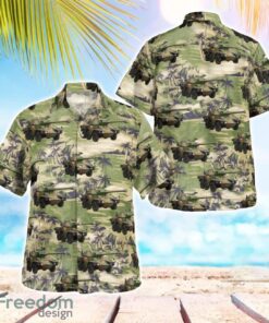 French Army Panhard ERC-90 Sagaie Hawaiian Shirt Summer Beach Shirt Product Photo 1