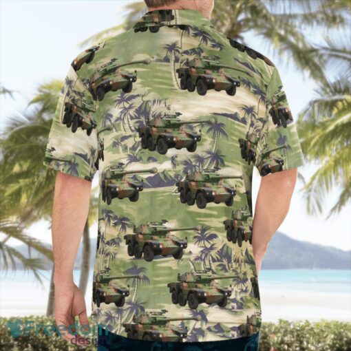 French Army Panhard ERC-90 Sagaie Hawaiian Shirt Summer Beach Shirt Product Photo 4