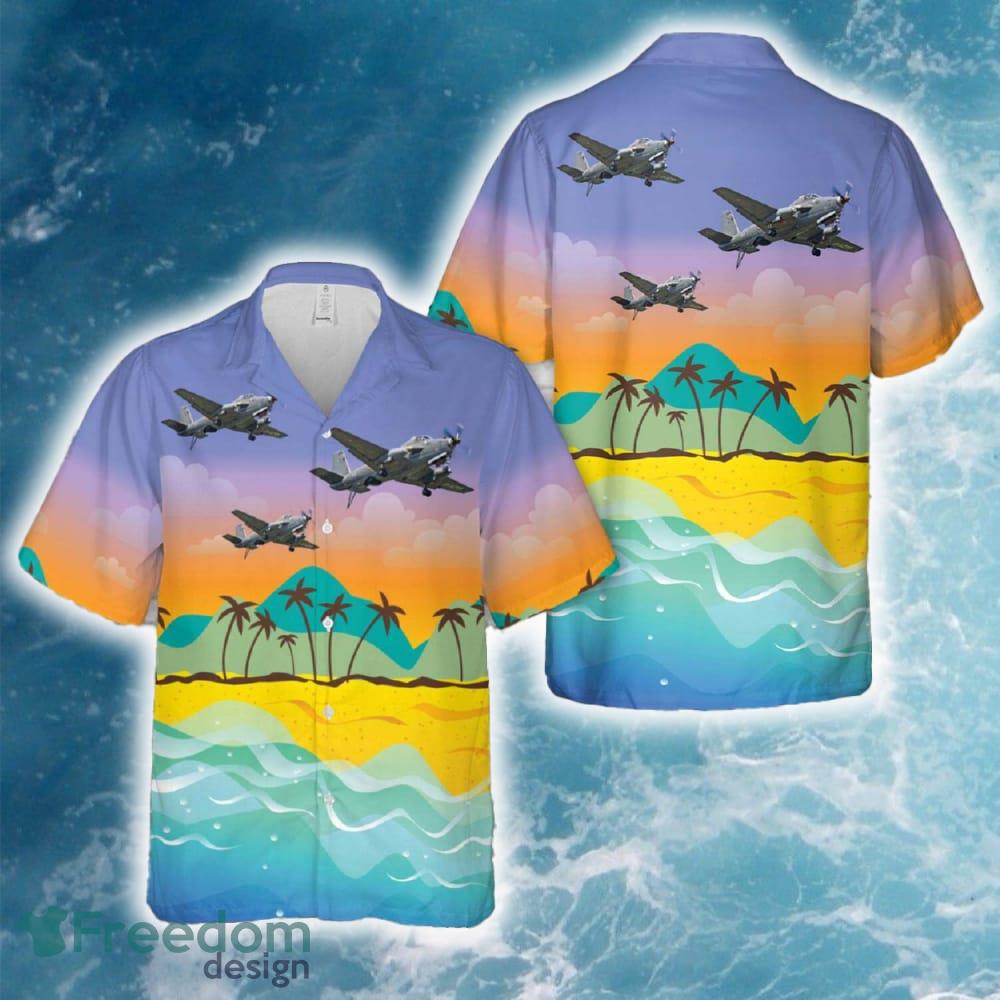 French Navy Bréguet 1050 Alizé Hawaiian Shirt image French Navy Bréguet 1050 Alizé Hawaiian Shirt - French Navy Bréguet 1050 Alizé Hawaiian Shirt-1