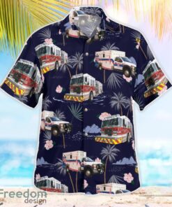 Friendswood, Texas, Friendswood Volunteer Fire Department Hawaiian Shirt Summer Beach Gift Product Photo 2