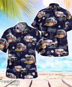 Friendswood, Texas, Friendswood Volunteer Fire Department Hawaiian Shirt Summer Beach Gift Product Photo 1