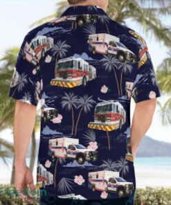 Friendswood, Texas, Friendswood Volunteer Fire Department Hawaiian Shirt Summer Beach Gift Product Photo 4