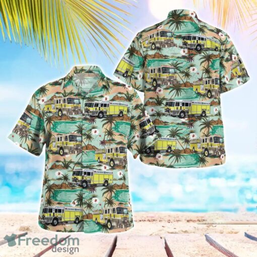 Funkstown Volunteer Fire Company 3D Hawaiian Shirt Product Photo 1