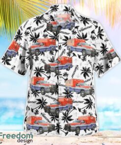 Galveston, Texas, Galveston County Health District EMS Tropical 3D Hawaiian Shirt Gift For Summer Product Photo 3