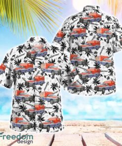 Galveston, Texas, Galveston County Health District EMS Tropical 3D Hawaiian Shirt Gift For Summer