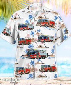 Gary Fire Department Gary, Indiana Beach Hawaiian Shirt Summer Gift Product Photo 2