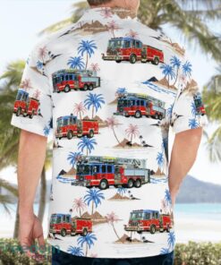 Gary Fire Department Gary, Indiana Beach Hawaiian Shirt Summer Gift