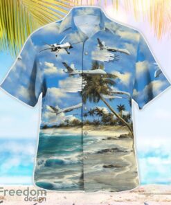 General Atomics MQ-9 Reaper 3D Hawaiian Shirt Product Photo 2