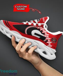 Georgia Bulldogs NCAA Max Soul Shoes Big Logo And Custom Name Sneakers For Men Women Product Photo 5