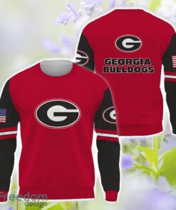 Georgia BulldogsGeorgia Bulldogs Logo Team 3D T-Shirt Sweatshirt Hoodie Zip Hoodie For Fans Product Photo 2