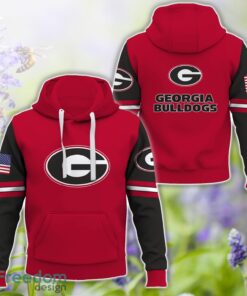 Georgia BulldogsGeorgia Bulldogs Logo Team 3D T-Shirt Sweatshirt Hoodie Zip Hoodie For Fans Product Photo 1