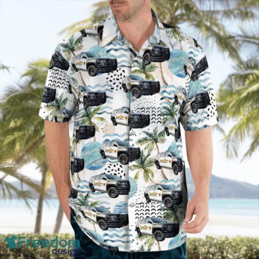 Georgia, Forsyth County Sheriff Office Chevy Tahoe Hawaiian Shirt Summer Beach Gift Product Photo 4