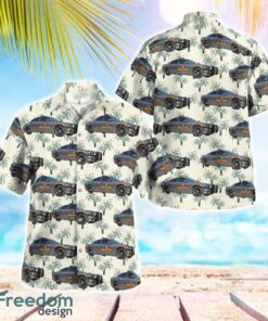 Georgia State Patrol Dodge Charger Hawaiian Shirt Beach Summer Shirt