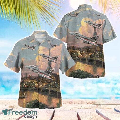 German Air Force Eurofighter Typhoon 30+25 Hawaiian Shirt Summer Beach Shirt Product Photo 1