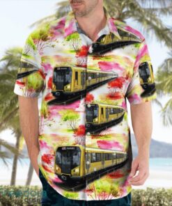 German BVG Class H Electric Multiple Aloha Hawaiian Shirt Product Photo 3