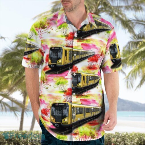 German BVG Class H Electric Multiple Aloha Hawaiian Shirt Product Photo 3