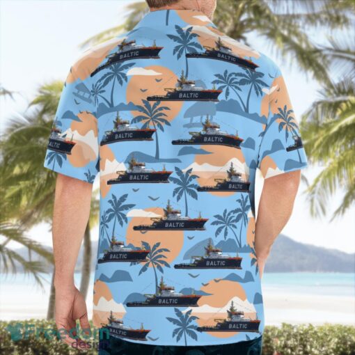 German Emergency Tow Vessel (ETV) Baltic Aloha Hawaiian Shirt Product Photo 2