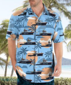 German Emergency Tow Vessel (ETV) Baltic Aloha Hawaiian Shirt Product Photo 4