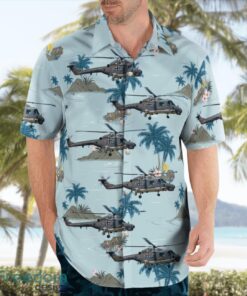 German Navy Westland Super Lynx Mk.88A Aloha Hawaiian Shirt Product Photo 3