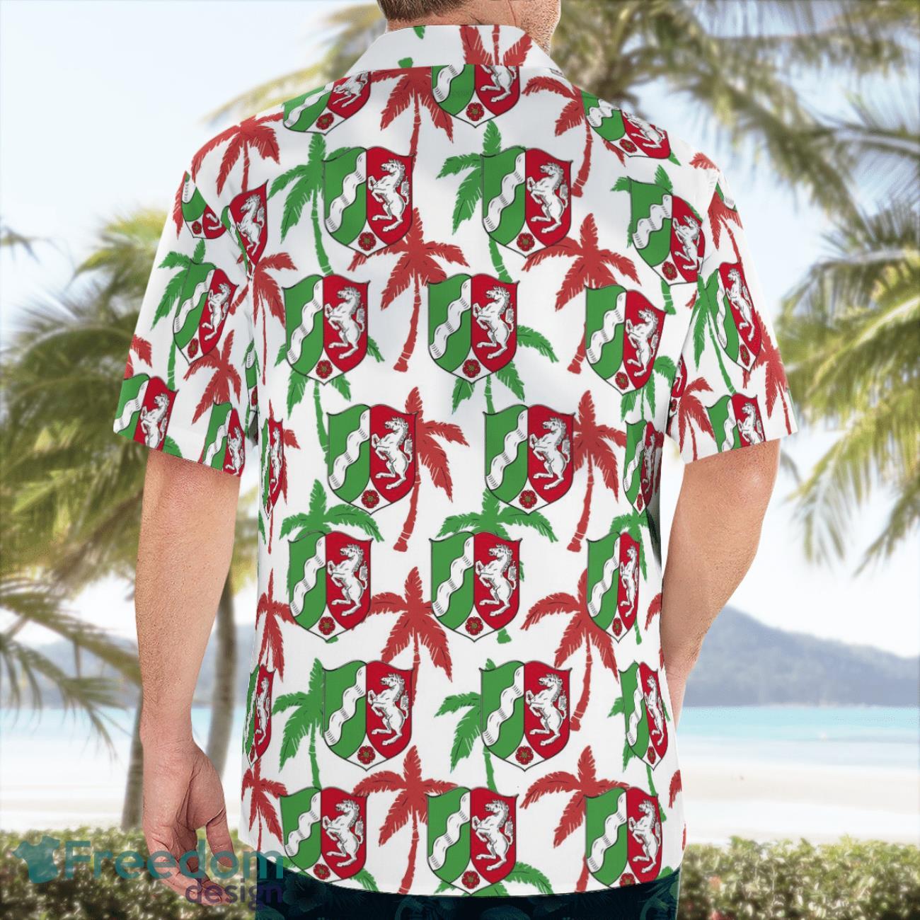 Germany, North Rhine Westphalia Aloha Hawaiian Shirt image Germany, North Rhine-Westphalia Aloha Hawaiian Shirt Product Photo 1