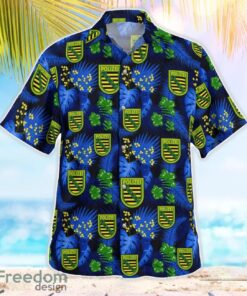Germany, Saxony State Police Patch Hawaiian Shirt Men Women Beach Shirt image Germany, Saxony State Police Patch Hawaiian Shirt Men Women Beach Shirt Product Photo 3