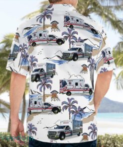 Gerry Volunteer Fire Department, New York 3D Hawaiian Shirt Product Photo 2