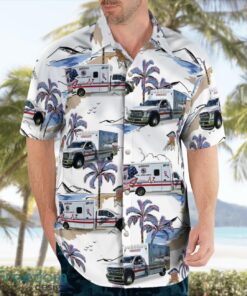 Gerry Volunteer Fire Department, New York 3D Hawaiian Shirt Product Photo 4