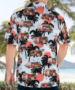 Gladbeck, Germany, Berufsfeuerwehr Gladbeck Hawaiian Shirt Summer Beach Gift Product Photo 2