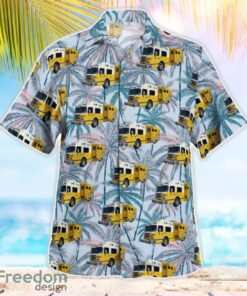 Glendale, Arizona, Glendale Fire Department Hazmat Hawaiian Shirt Summer Beach Shirt Product Photo 3