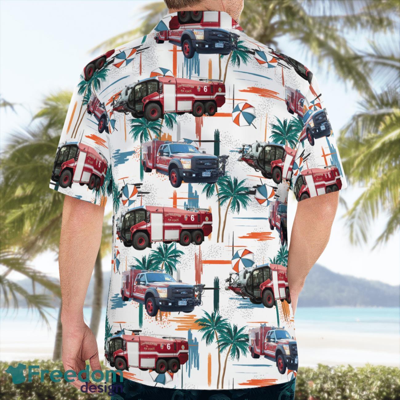 gloucestershire-united-kingdom-raf-fairford-fire-dept-422nd-fire-amp-emergency-service-hawaiian-shirt-summer-beach-gift-1.jpg Gloucestershire, United Kingdom, RAF Fairford Fire Dept, 422nd Fire & Emergency Service, Hawaiian Shirt Summer Beach Gift Product Photo 2