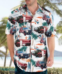 Gloucestershire, United Kingdom, RAF Fairford Fire Dept, 422nd Fire & Emergency Service, Hawaiian Shirt Summer Beach Gift image Gloucestershire, United Kingdom, RAF Fairford Fire Dept, 422nd Fire & Emergency Service, Hawaiian Shirt Summer Beach Gift Product Photo 4