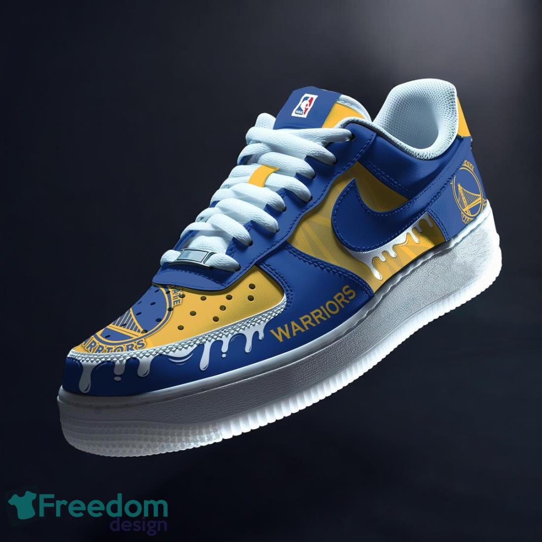 Golden State Warriors Air Force Shoes AF1 For Men Women image Golden State Warriors Air Force Shoes AF1 For Men Women Product Photo 1