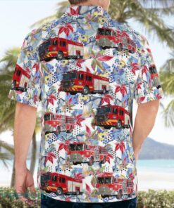 Golden's Bridge, Westchester County, New York, Golden's Bridge Fire Department Hawaiian Shirt Men Women Beach Shirt Product Photo 2