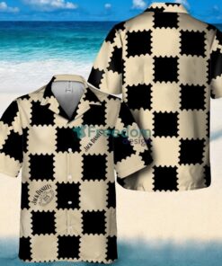 Gorgeous Gingham Jack Daniel’s Tropical Aloha Hawaiian Shirt