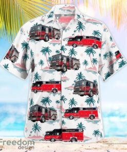 Goucher White Plains Fire Department Beach Hawaiian Shirt Summer Gift Product Photo 2