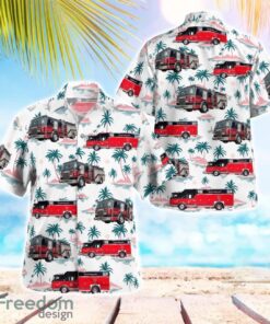 Goucher White Plains Fire Department Beach Hawaiian Shirt Summer Gift Product Photo 1