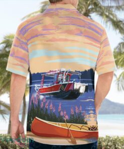 Grand Prairie Fire Department Fireboat 3D Hawaiian Shirt Product Photo 2