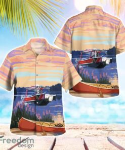 Grand Prairie Fire Department Fireboat 3D Hawaiian Shirt