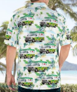 Grand Rapids, Michigan, Life EMS Ambulance Hawaiian Shirt Men Women Beach Shirt Product Photo 2