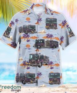 Grapeville Volunteer Fire Company 3D Hawaiian Shirt Product Photo 2