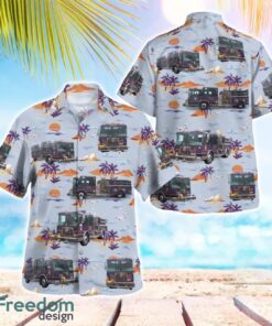 Grapeville Volunteer Fire Company 3D Hawaiian Shirt Product Photo 1