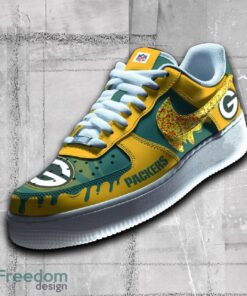 Green Bay Packers NFL Sparkling AF1 Shoes Stride All Over Print Gift Air Force 1 Sneaker Green Bay Packers NFL Sparkling AF1 Shoes Stride All Over Print Gift Air Force 1 Sneaker