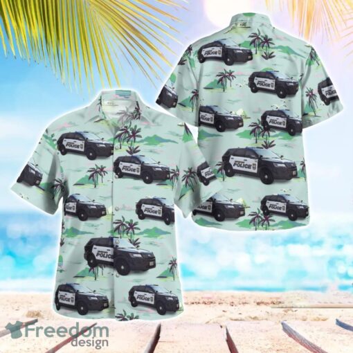 Green Bay Police Ford Police Interceptor Utility 3D Hawaiian Shirt Product Photo 1