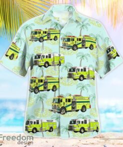 Green River Fire Department 3D Hawaiian Shirt Product Photo 2