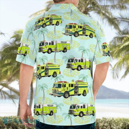 Green River Fire Department 3D Hawaiian Shirt Product Photo 4