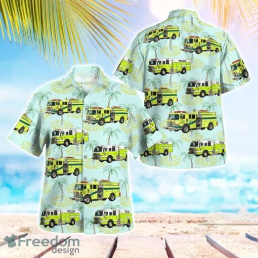 Green River Fire Department 3D Hawaiian Shirt Product Photo 1